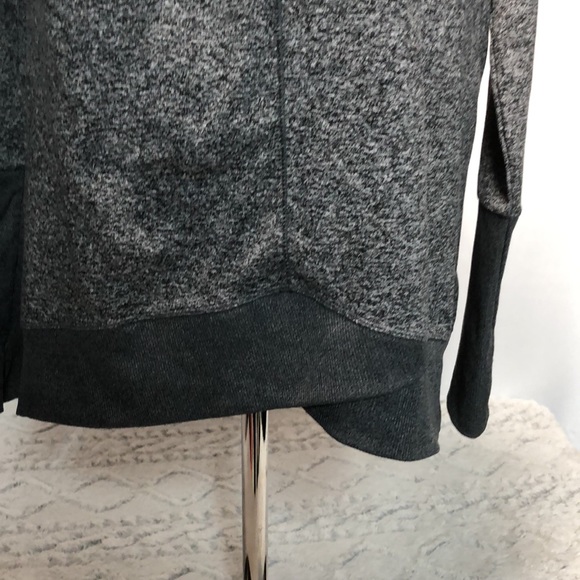 Zella Twist Cowl Neck Tunic Sweatshirt Large - Picture 3 of 11